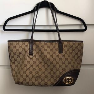 Gucci New Britt Medium Tote Bag